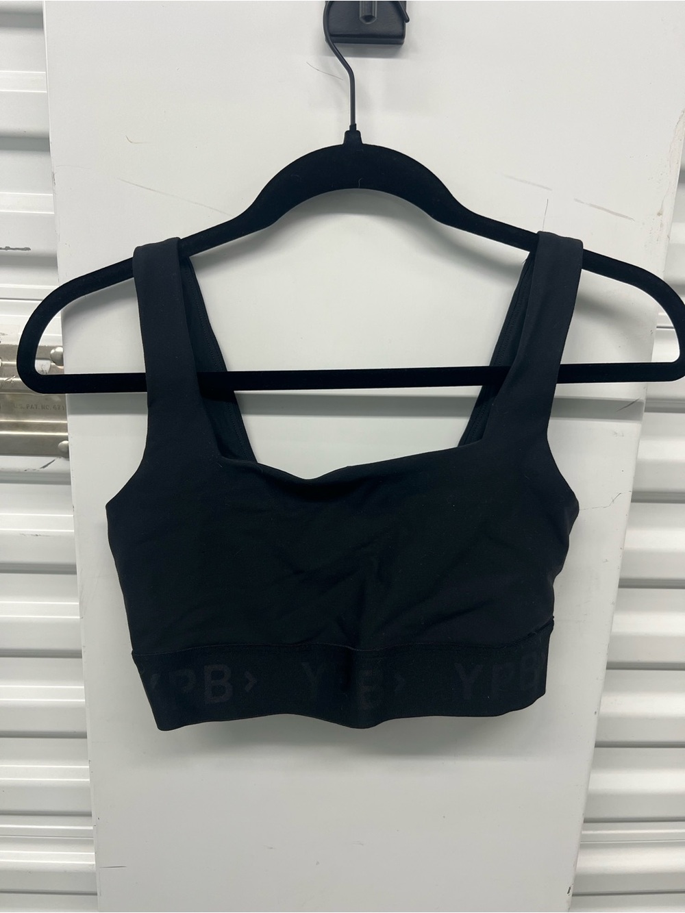 YPB square neck sports bra